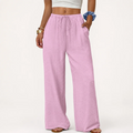 Pantalones palazzo para mujer | Cintura elástica