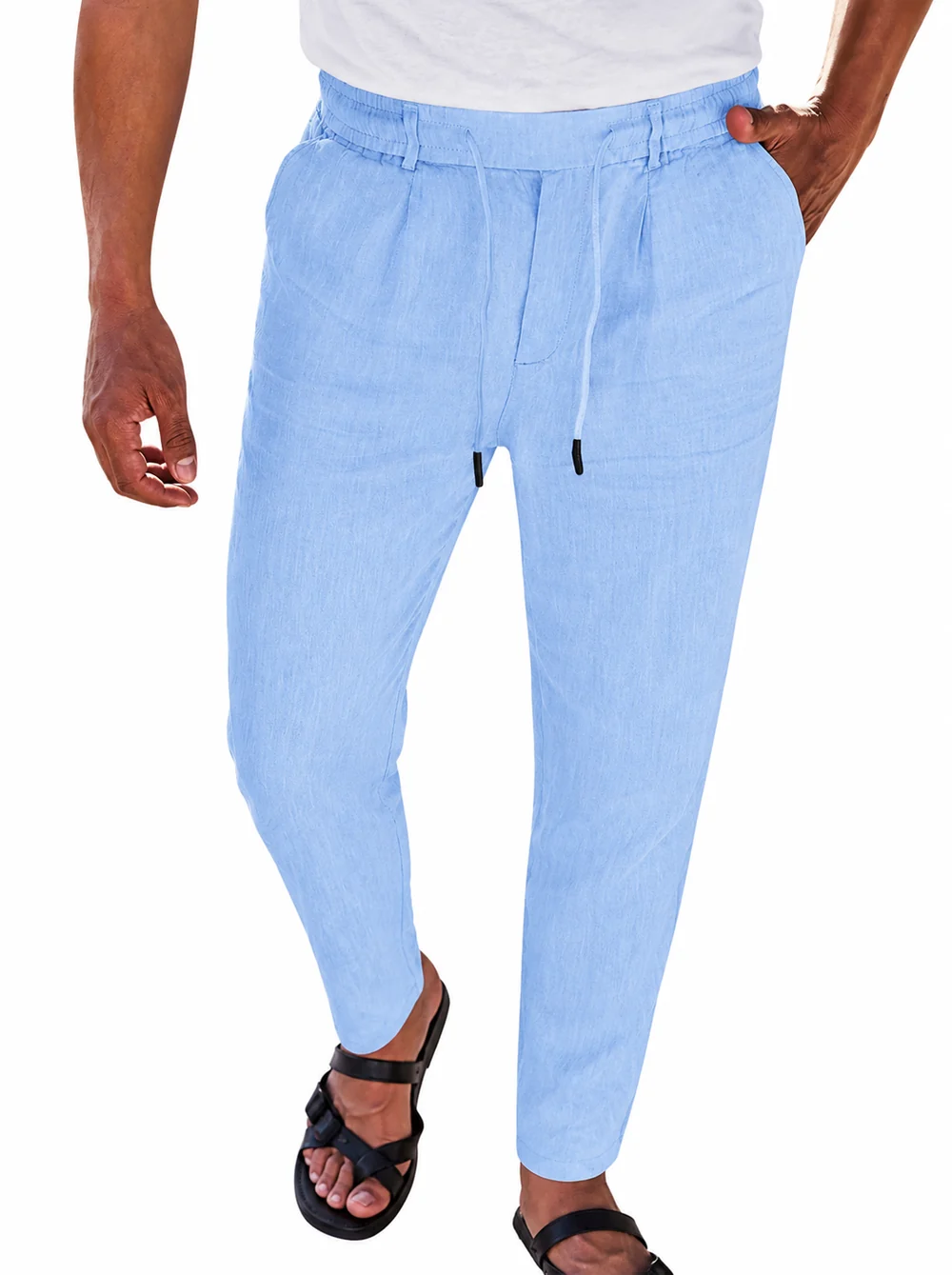 PANTALONES DE LINO POSITANO
