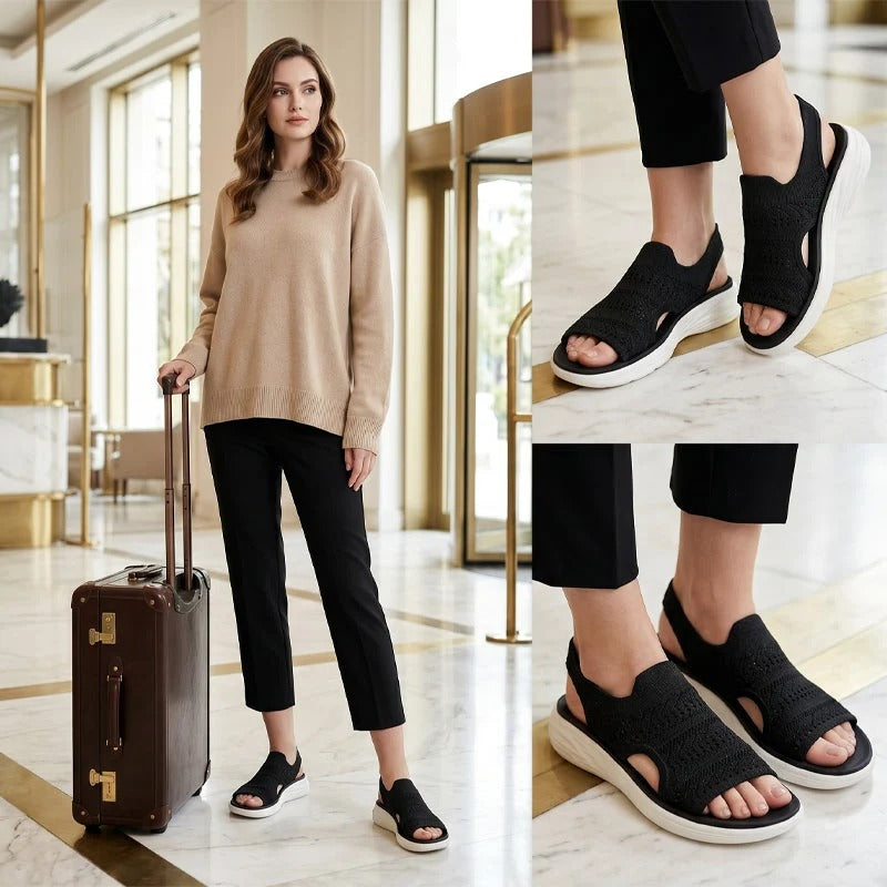Serena | Sandalias de plataforma transpirables