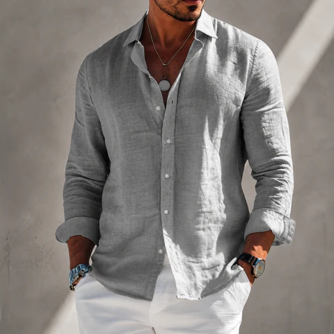 GINO | Camisa de verano elegante y ligera