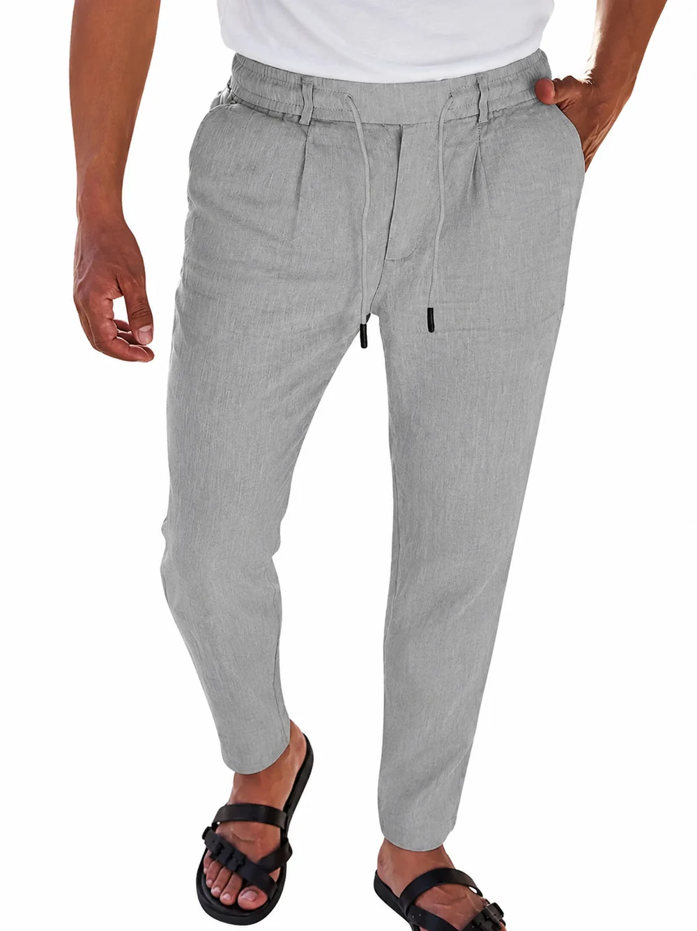 PANTALONES DE LINO POSITANO