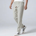 Tsuki - Pantalones cómodos de lino japonés