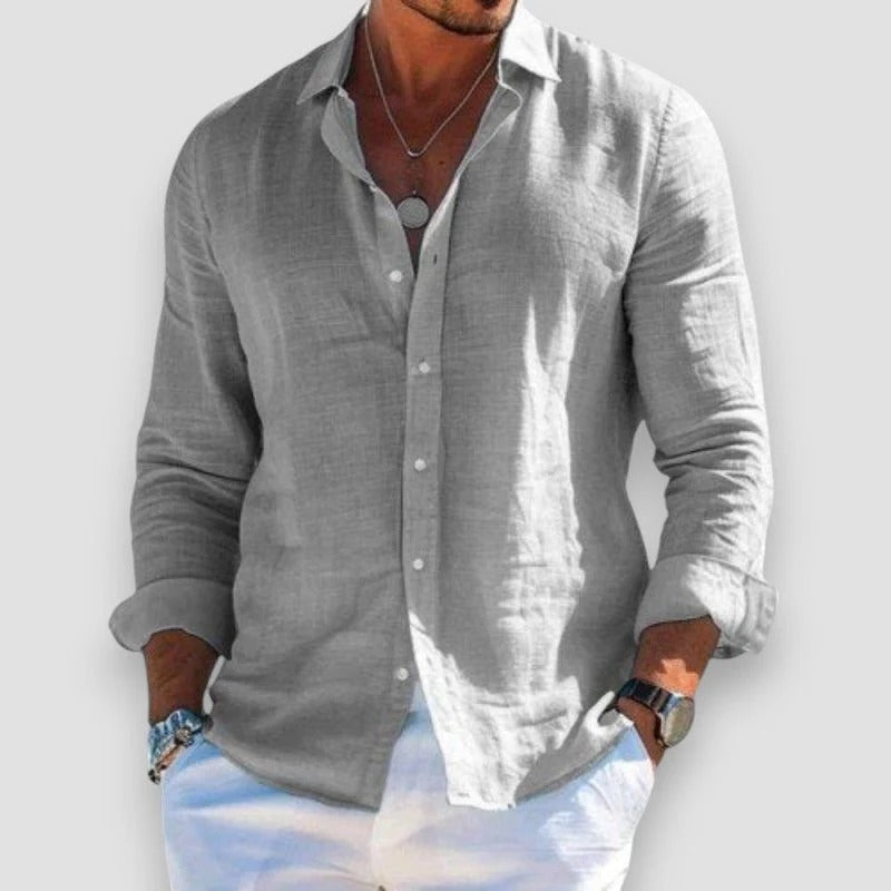 GINO | Camisa de verano elegante y ligera