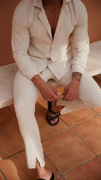 Joel™ | Conjunto de lino premium