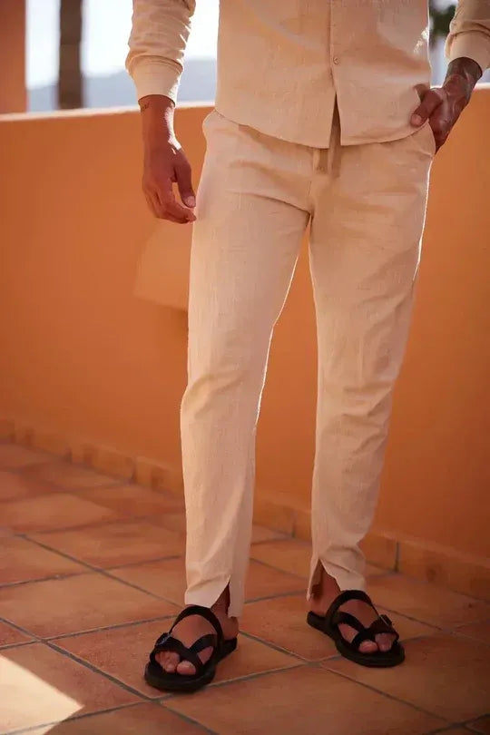Joel™ | Conjunto de lino premium