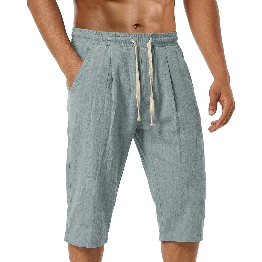 Mario | Bermudas de verano plisadas de lujo