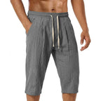 Mario | Bermudas de verano plisadas de lujo