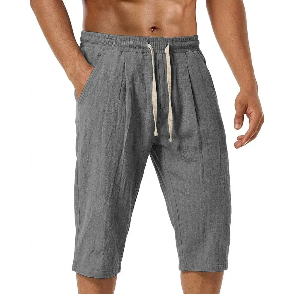 Mario | Bermudas de verano plisadas de lujo