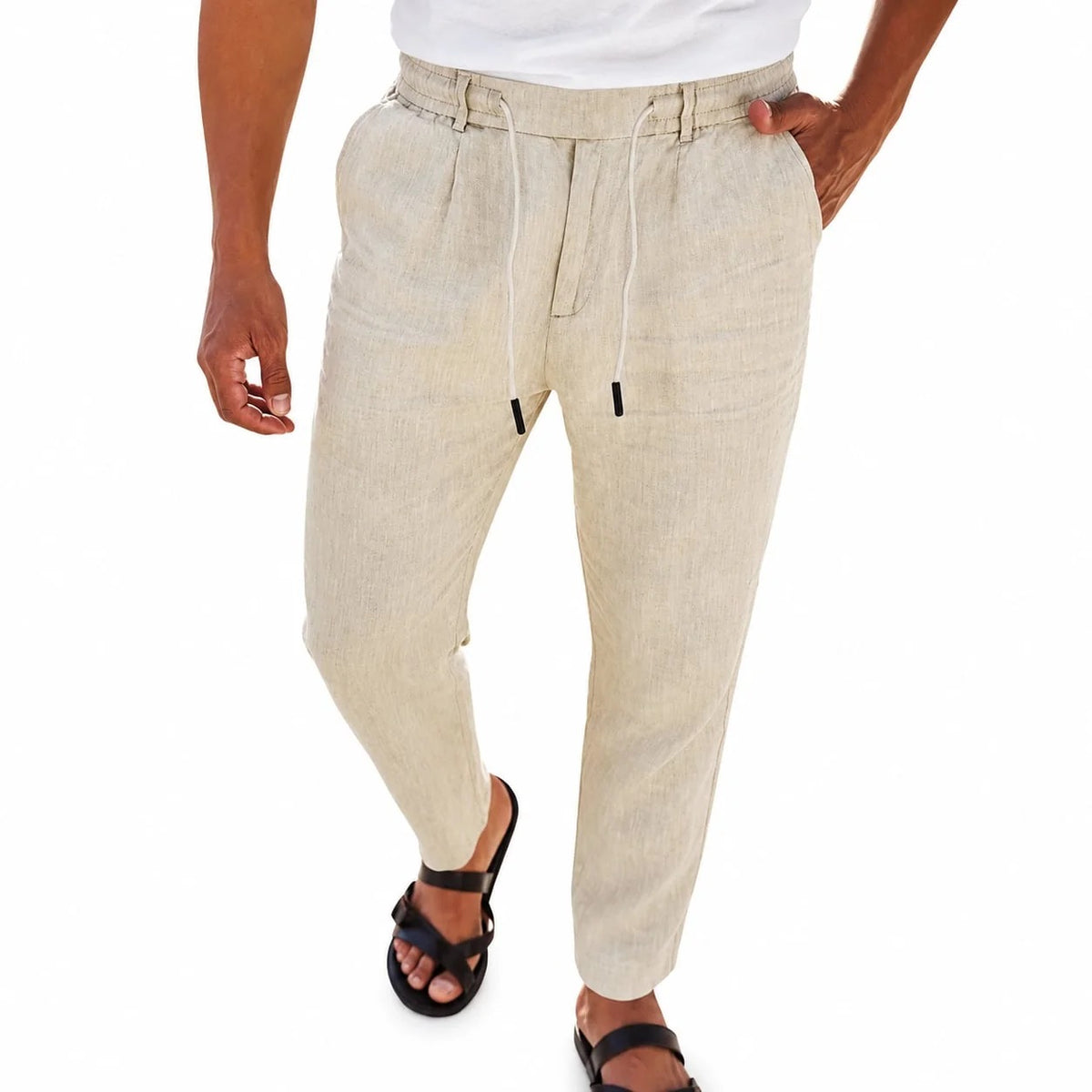 PANTALONES DE LINO POSITANO