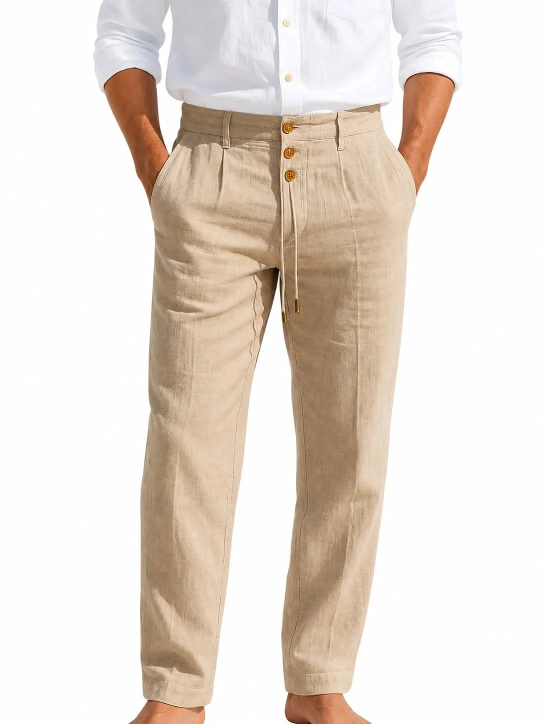 PANTALONES DE LINO PORTOFINO