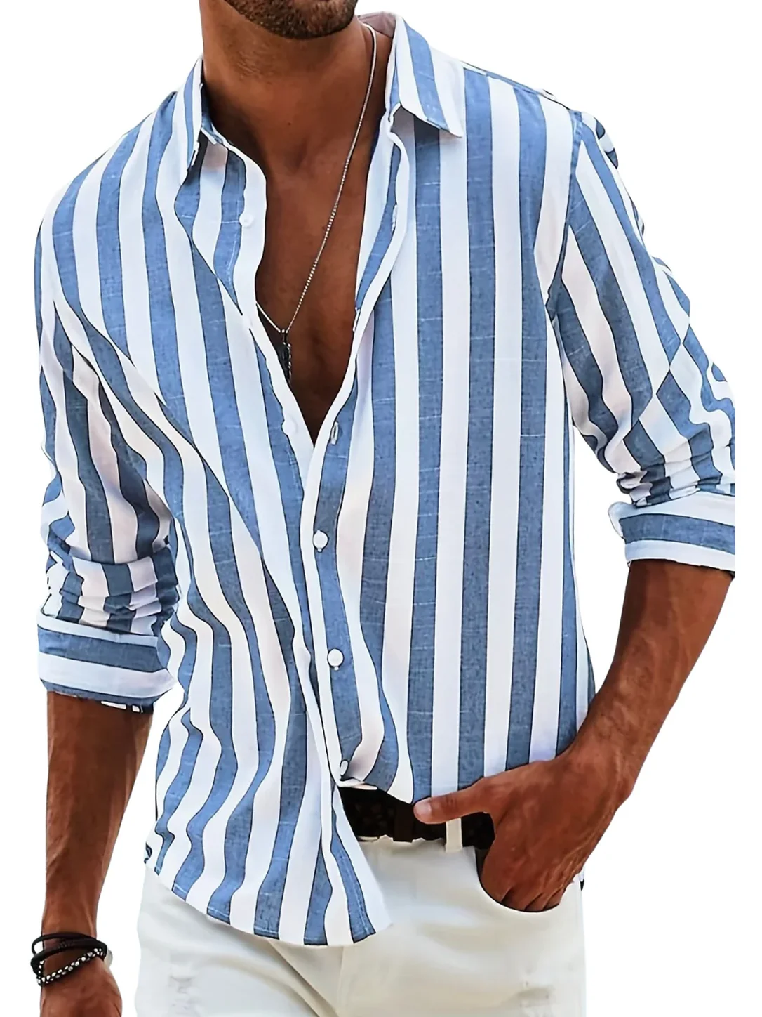 CAMISA DE RAYAS RIVIERA