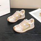 Zapatillas Giulia | Patchwork de ante retro