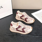 Zapatillas Giulia | Patchwork de ante retro