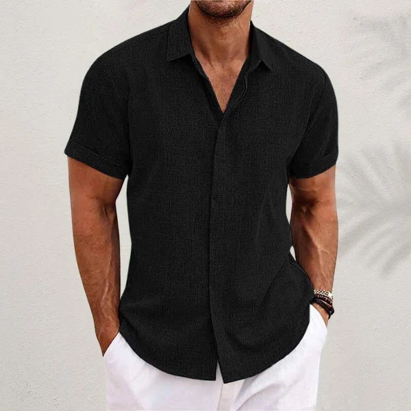 CAMISA CLÁSICA DE LINO PARA HOMBRE