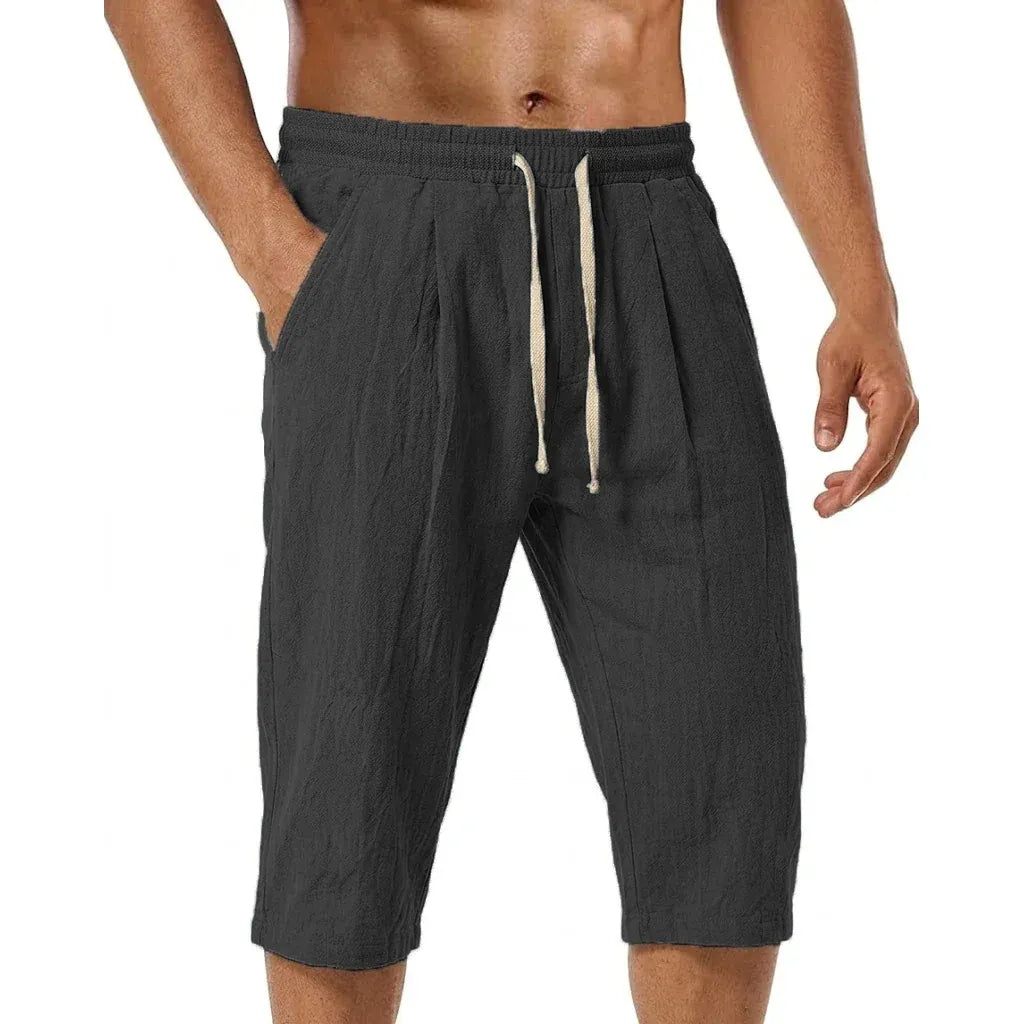 Mario | Bermudas de verano plisadas de lujo