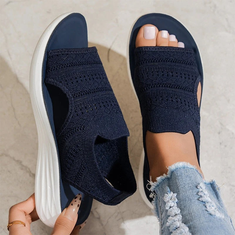 Serena | Sandalias de plataforma transpirables