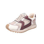 Zapatillas Giulia | Patchwork de ante retro
