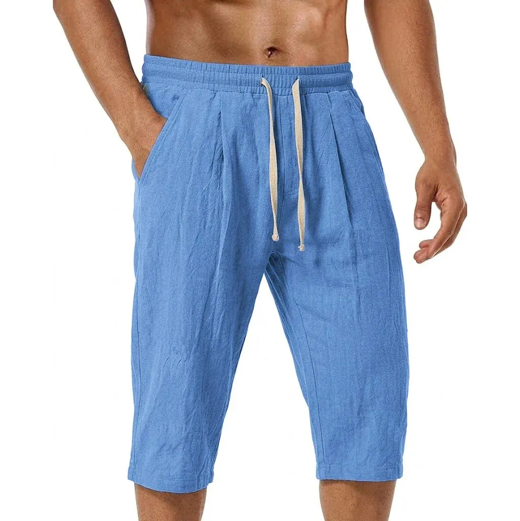 Mario | Bermudas de verano plisadas de lujo