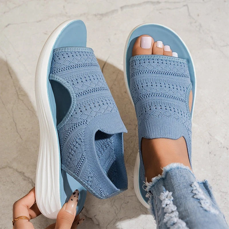 Serena | Sandalias de plataforma transpirables