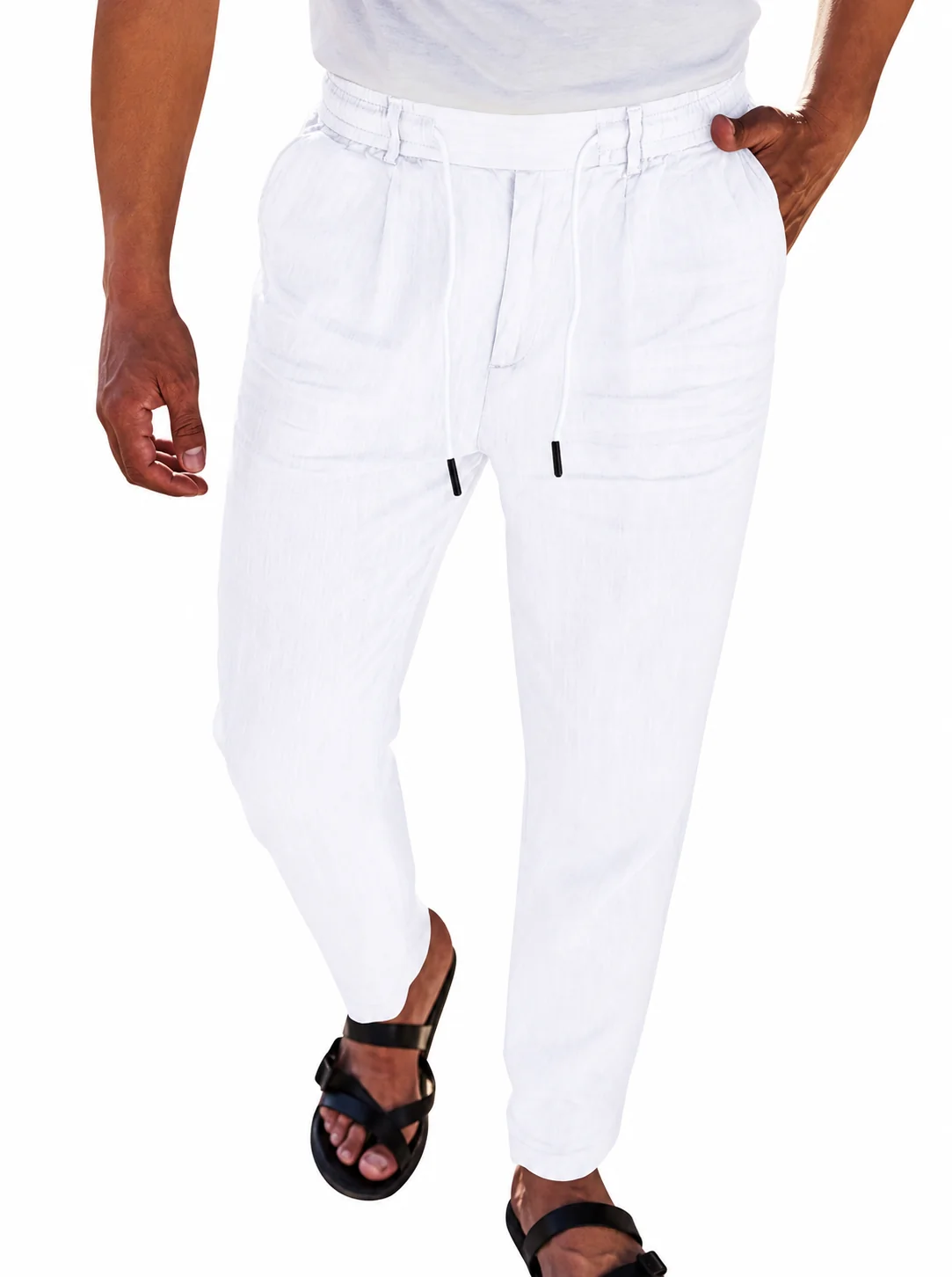 PANTALONES DE LINO POSITANO